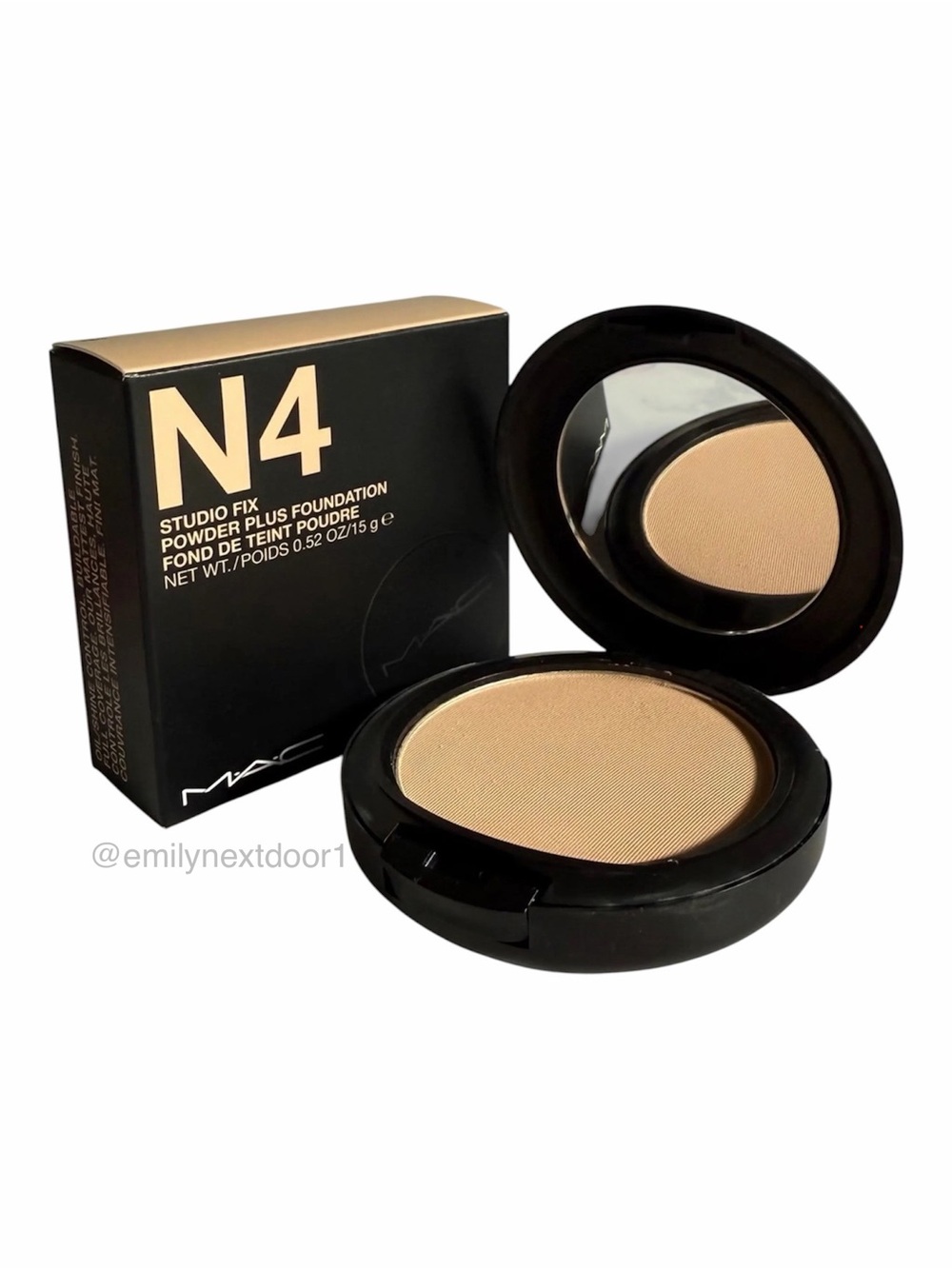 MAC Cosmetics Studio Fix Powder Plus Foundation -N4- [ORIGINAL FORMULA] NEW